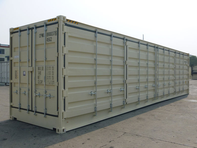 40ft Open Side One Trip Container